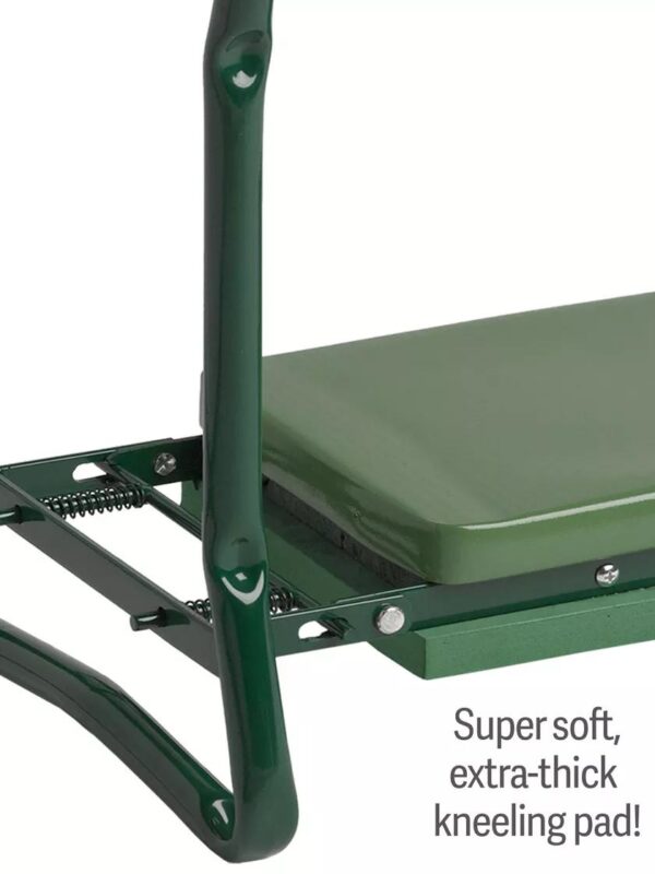 Garden Kneeler and Seat – Green - Image 2