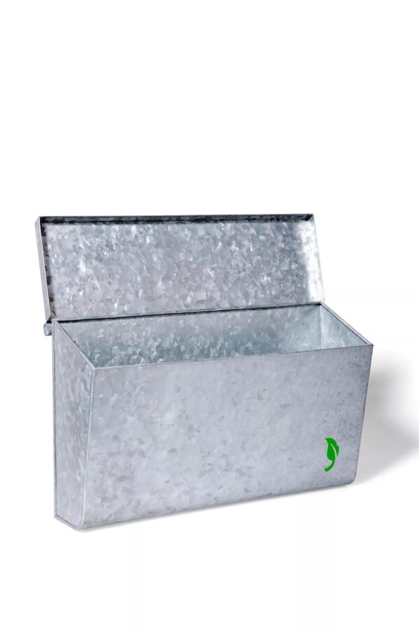 Galvanized Garden Tool Storage Box - Image 5