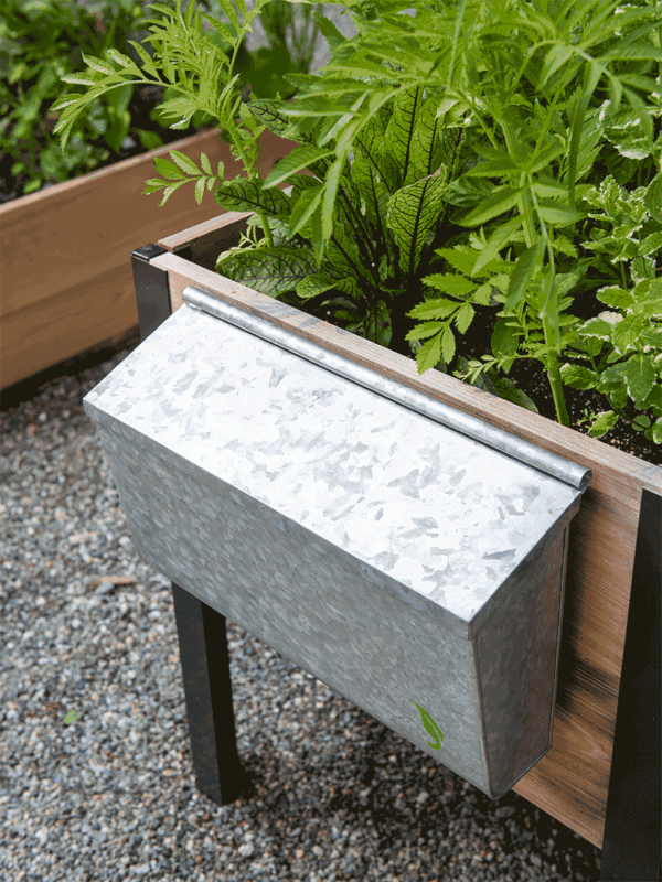 Galvanized Garden Tool Storage Box - Image 6